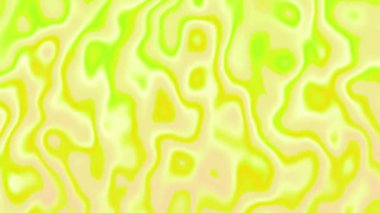 Sarı ve yeşil tonlarda organik dalgalı şekillerle pürüzsüz soyut bir arka plan