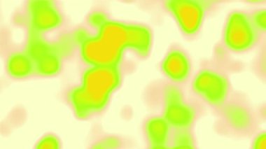 Yeşil ve sarı gradyan şekilli bulanık ve soyut tasarım