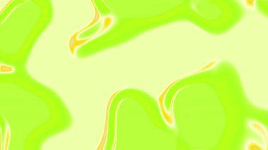 Parlak soyut arka plan, organik yeşil ve sarı sıvı şekilleri arka plan için mükemmel.