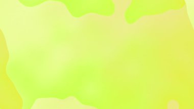 Yumuşak eğimli yeşil ve sarı soyut arkaplan, sıvı şekilleri tasarım için mükemmel.