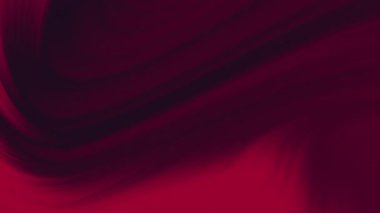 Soyut akış çizgileri ve pürüzsüz dokuları içeren koyu kırmızı eğimli arkaplan