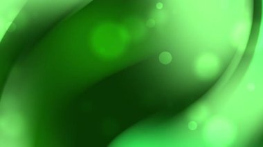 Parlak bokeh ışıkları ve pürüzsüz dokuları olan zarif yeşil eğimli arkaplan