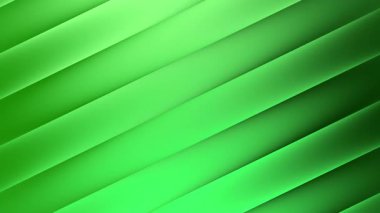 Parlak yeşil gradyan tasarımı çapraz katmanları ve pürüzsüz geçişleri gösterir