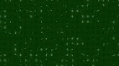 koyu yeşil noktalı soyut arkaplan dijital grafik tasarımları için idealdir
