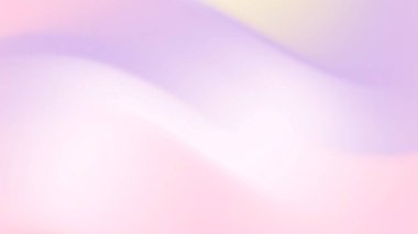 Yumuşak pastel renkler karışır ve yumuşak kıvrımlar yaratır.