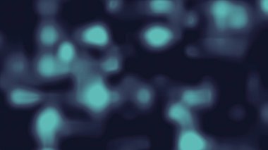 Koyu mavi arkaplanda bulanık deniz mavisi şekilleri tasvir eder