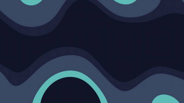 Koyu mavi dalgalı çizgiler soyut bir arkaplan oluşturur