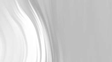 Girdap gibi dönen beyaz çizgiler soyut bir tasarım yaratıyor