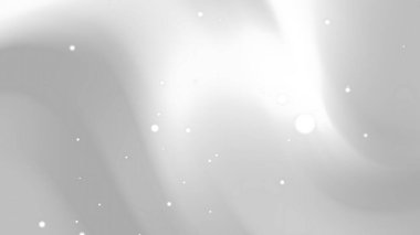 Parlayan Işık Parçacıkları ile Yumuşak Soyut Beyaz Gri Gradyan Arkaplanı