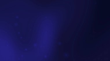 Koyu mavi arkaplan yıldızlara benzeyen soluk ışık noktaları içerir