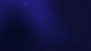 Belirsiz parlak parçacıklara sahip koyu mavi arkaplan