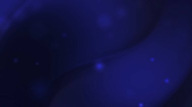 Koyu mavi arkaplan yumuşak ışık parçacıkları içerir
