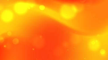 Turuncu sarı eğimli arka plan bulanık parlak noktalar içerir