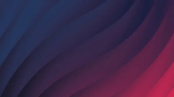 Koyu Mavi ve Kırmızı Soyut Dalgalı Gradyan Modern Arkaplan