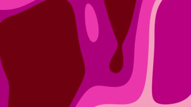 Pembe ve kestane rengi dalgalı şekillere sahip soyut sanat eserleri, dijital tasarım sanat projeleri ve yaratıcı kavramlar.