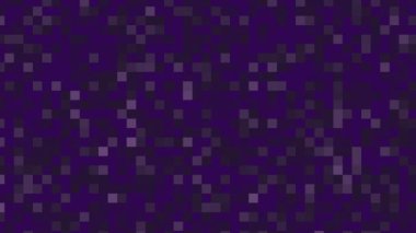 Soyut geometrik kare desenli koyu mor pixelated doku arkaplan için uygun
