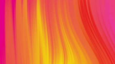 Pembe turuncu ve sarı gradyan çizgiler, arka plan kapakları ve dijital tasarımlar için uygun enerjik soyut sanat eserleri oluşturur.