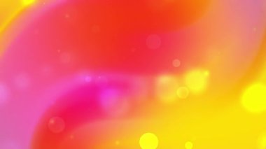 Yumuşak dalgalar ve arkaplan için uygun parlayan ışık parçacıkları ile renkli soyut gradyan