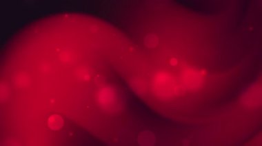 Kırmızı kıvrımlı soyut arka plan, hafif parlak ışıklar, bayram projeleri için ideal modern sanat eserleri ya da dinamik arka planlar.