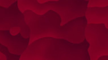 Organik sıvı şekilleri ve arka plan için uygun düzgün tasarımı olan yaratıcı kırmızı soyut arkaplan
