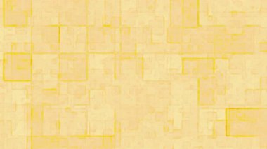 Sarı soyut dikdörtgenler açık sarı arkaplan üzerinde grafik tasarımı için uygun modern sanat konseptleri duvar kağıtları ve çağdaş estetik projeler