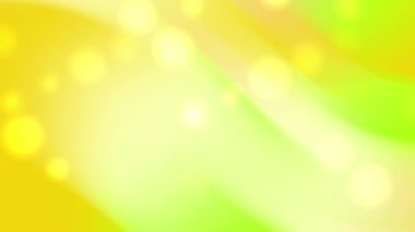 Sarı ve yeşil renkleri arkaplan için uygun bokeh ışıklarıyla harmanlayan yumuşak eğimli arkaplan