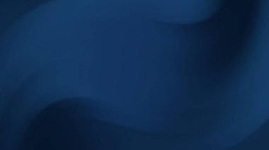 Derin mavi gradyanlar yumuşak girdap oluşturan soyut sanat