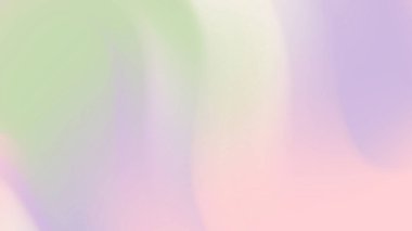 Yumuşak Dalgalı Pastel Gradyan Bulanık Işık Arkaplanı