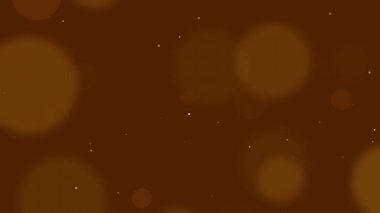 Bulanık daireli kahverengi arkaplan