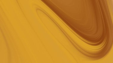 Sıcak Kahverengi ve Altın Soyut Girdap Arkaplanı Yumuşak Sıvı Dokuya sahip