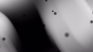 Modern ve minimalist grafik tasarım projeleri için uygun açık gri arkaplan üzerinde küçük siyah benekler ile koyu gri soyut tasarım