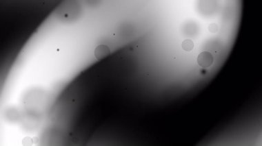 Bulanık daireler ve arka plan için uygun yumuşak geçişlerle tek renkli soyut gradyan tasarımı