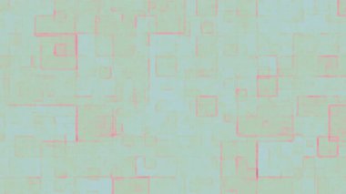 Üst üste binen pastel kareler ve arka plan için uygun ince dokularla hassas geometrik tasarım.