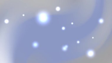 Soyut arka planlar için açık mavi girdaplar üzerinde parlayan beyaz noktalar fütüristik tasarım teknolojisi kavramları dijital sanat ve yaratıcı projeler