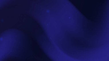 Koyu mavi arka plan, uzak yıldızları andıran soluk ışıklar içerir.