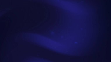 Koyu mavi arkaplan ince dalgalar ve soluk parlak noktalar içerir