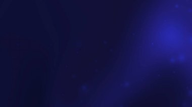 Koyu mavi arkaplan belli belirsiz parlayan noktalar
