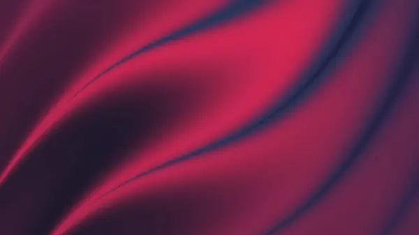 Pembe ve mavi eğriler soyut tasarım akışı oluşturur