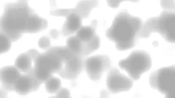 Gri bulanık şekiller beyaz arkaplanda yüzer