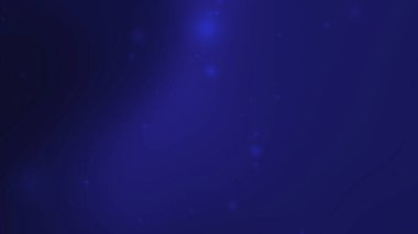 Koyu mavi arkaplan ve küçük parlak noktalar