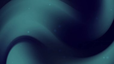 Koyu yeşil ve mavi renkler soluk ışıklarla harmanlanır