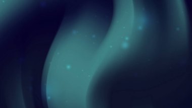 yeşil ve koyu mavi çizgiler ve küçük ışıklar.