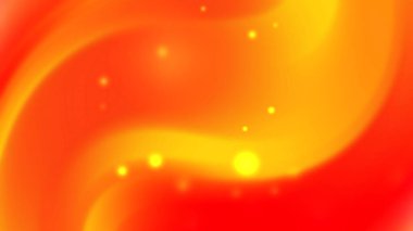 Turuncu ve sarı renkler parlak benekli girdaplar