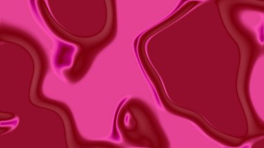 Parlak pembe ve morumsu renklere sahip dijital soyut sıvı tasarımı