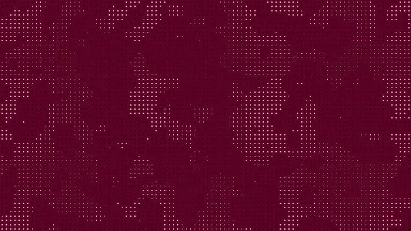 Kırmızı arka plan, küçük beyaz noktalar yumuşak bir eğim yaratıyor.