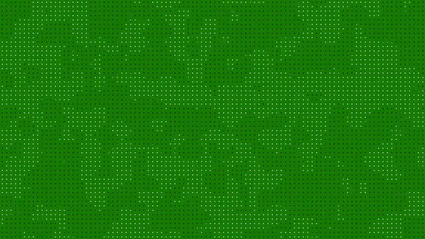 Tekrarlanan küçük siyah ve beyaz noktalı yeşil arkaplan