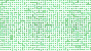Yeşil kareler soyut tasarımlar dijital sanat ve geometrik kavramlar için uygun bir pastel renkli kesişme ızgara deseni oluşturur