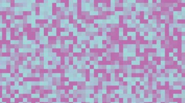 Modern tasarımlar için ideal pembe ve yumuşak mavi bloklara sahip soyut pikselli arka plan dijital olaylar veya parti temaları Göz alıcı ve moda