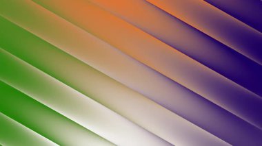 Arkaplan tasarımları için uygun yeşil turuncu mor ve beyaz çizgili çapraz grafikler dijital sanat ve baskılar