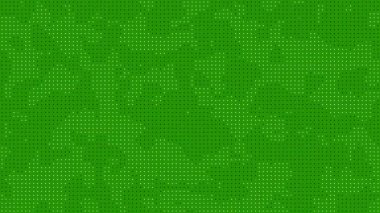 Modern bir arkaplan ya da dijital projeler için desen tasarımı için uygun siyah ve beyaz noktalar içeren yeşil arkaplan